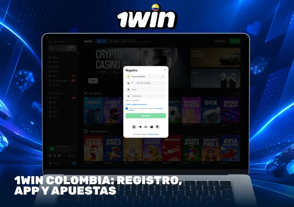 1Win Colombia: registro, app y apuestas online desde la plataforma para jugadores colombianos.